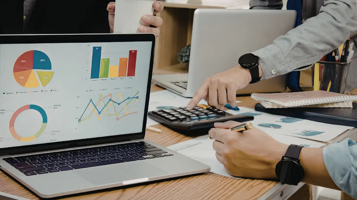 Marketing analytics dashboard preview