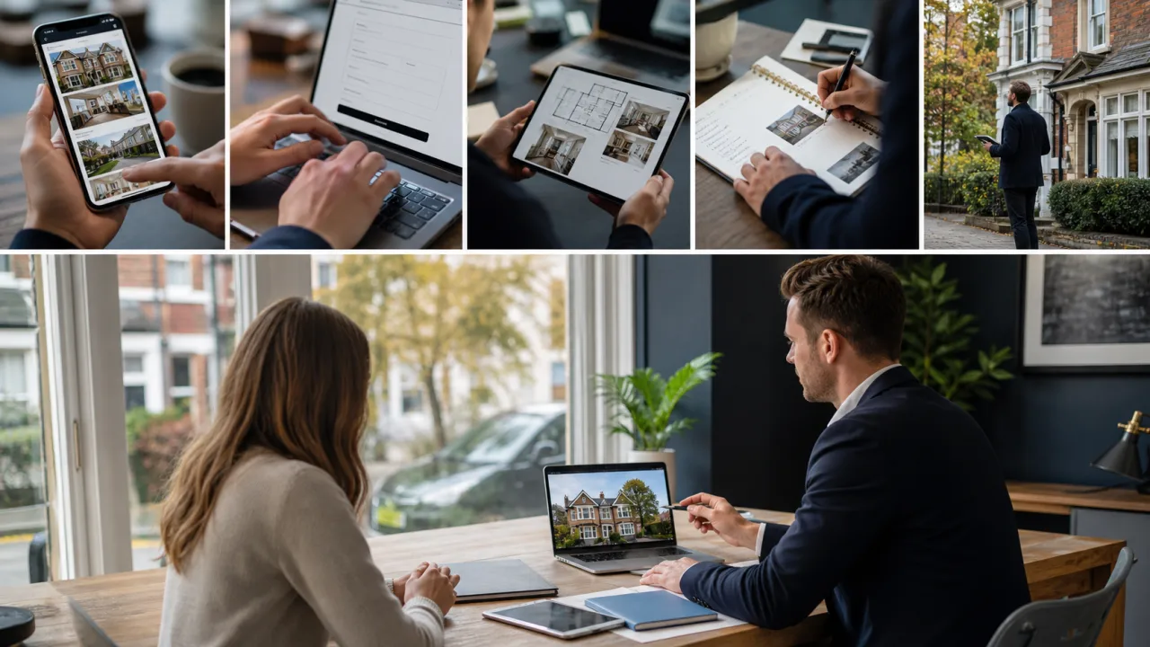 Practical process illustrated for Estate Agent Website Design: The Valuation Engine