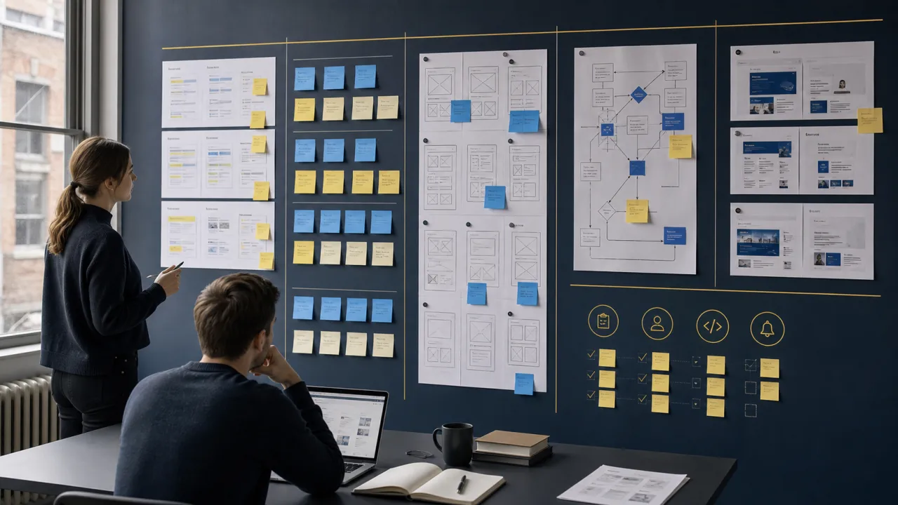 Practical process illustrated for When and How to Redesign Your UK Business Website