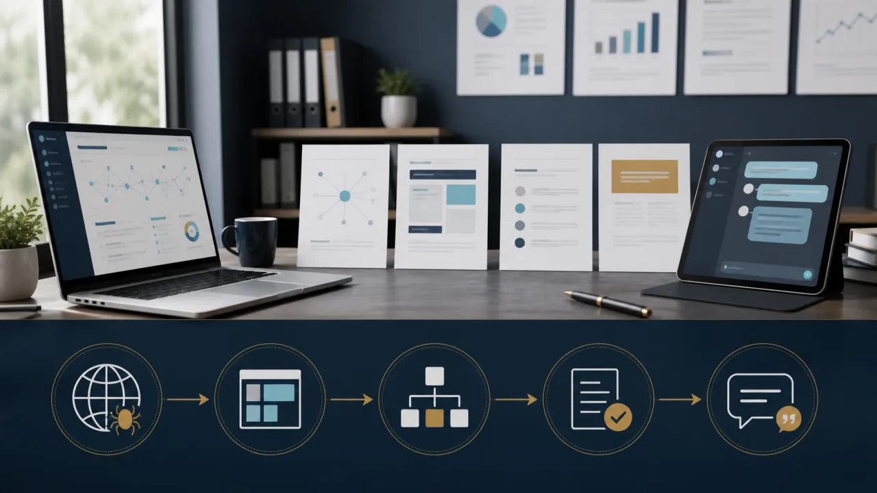 Practical process illustrated for ChatGPT SEO: How to Optimise Your Business for ChatGPT Search (2026 Guide)